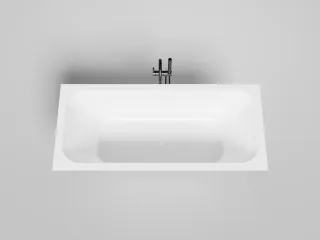 Ванна из искусственного камня Salini Orlanda Axis Kit S-Sense 103313MRH 170x75см RAL снаружи